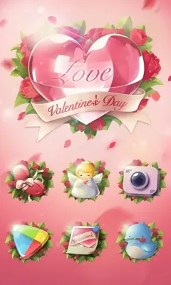 Love Story GO Launcher Theme android App screenshot 4